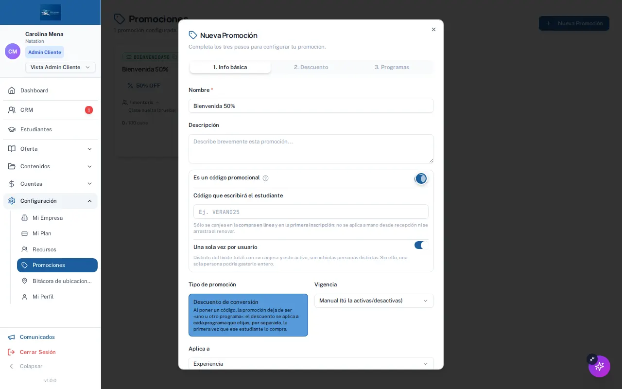 Paso 3: Decidir que es un código, con el interruptor