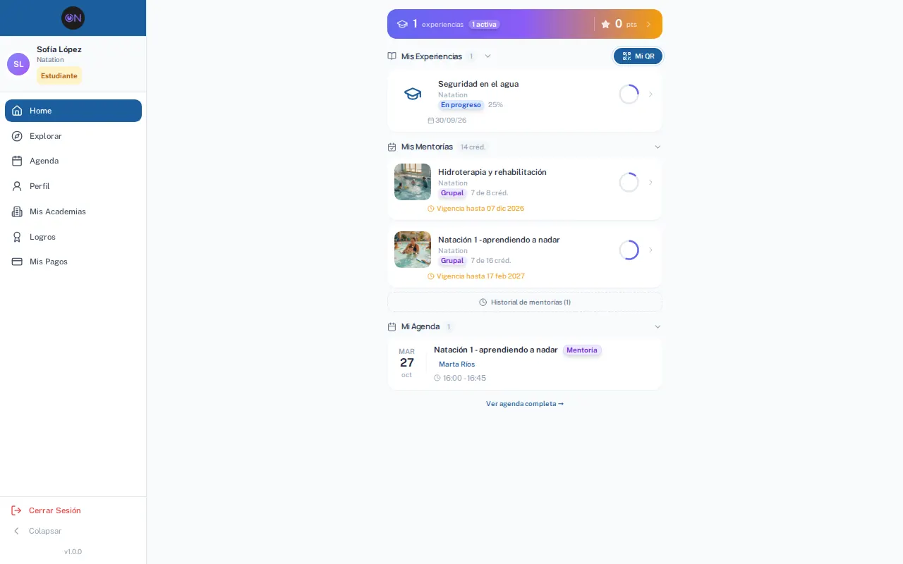 Paso 1: Tu pantalla de inicio.