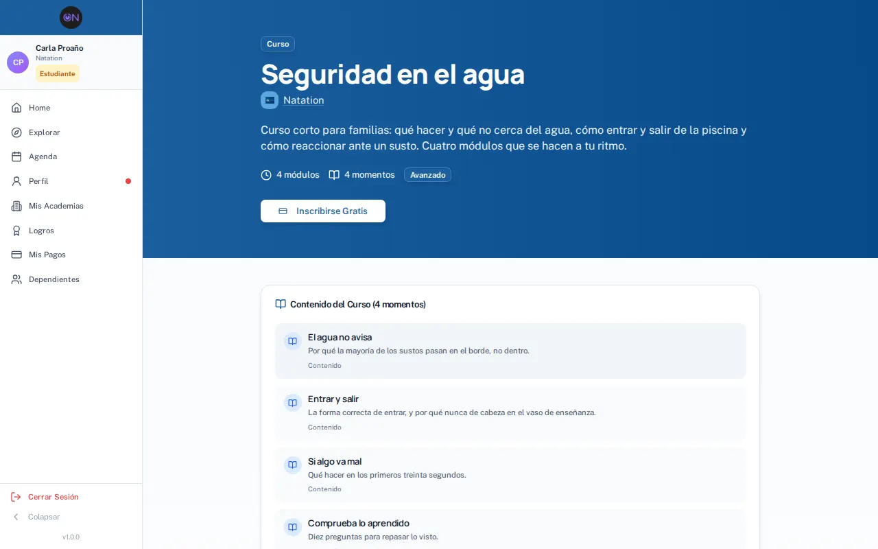 Paso 2: La ficha del programa.